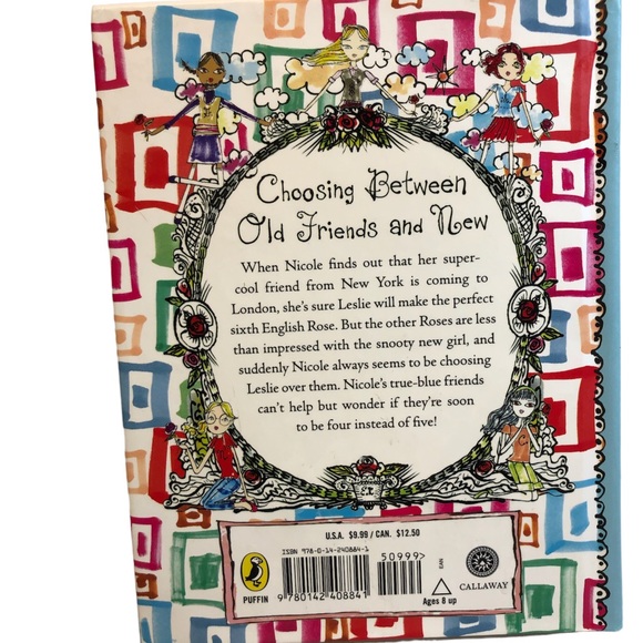 The English Roses Series Book 3 The New Girl by Madonna (2007, Hardcover) - Picture 2 of 10